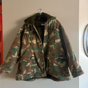 VTG Indian Army Fern Pattern camouflage winter jacket